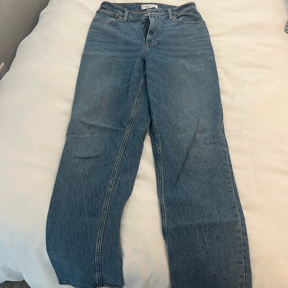 Abercrombie & Fitch curve love 90’s ultra high rise jeans size 28R